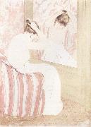 The hair style Mary Cassatt